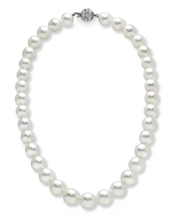 White South Sea Pearl Necklace, 9.0-11.0mm - AAA Quality