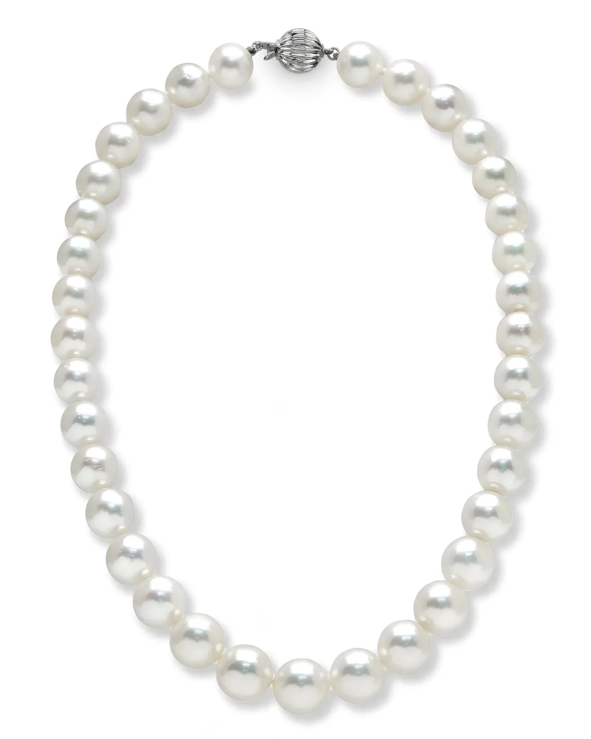 White South Sea Pearl Necklace, 9.0-11.0mm - AAA Quality