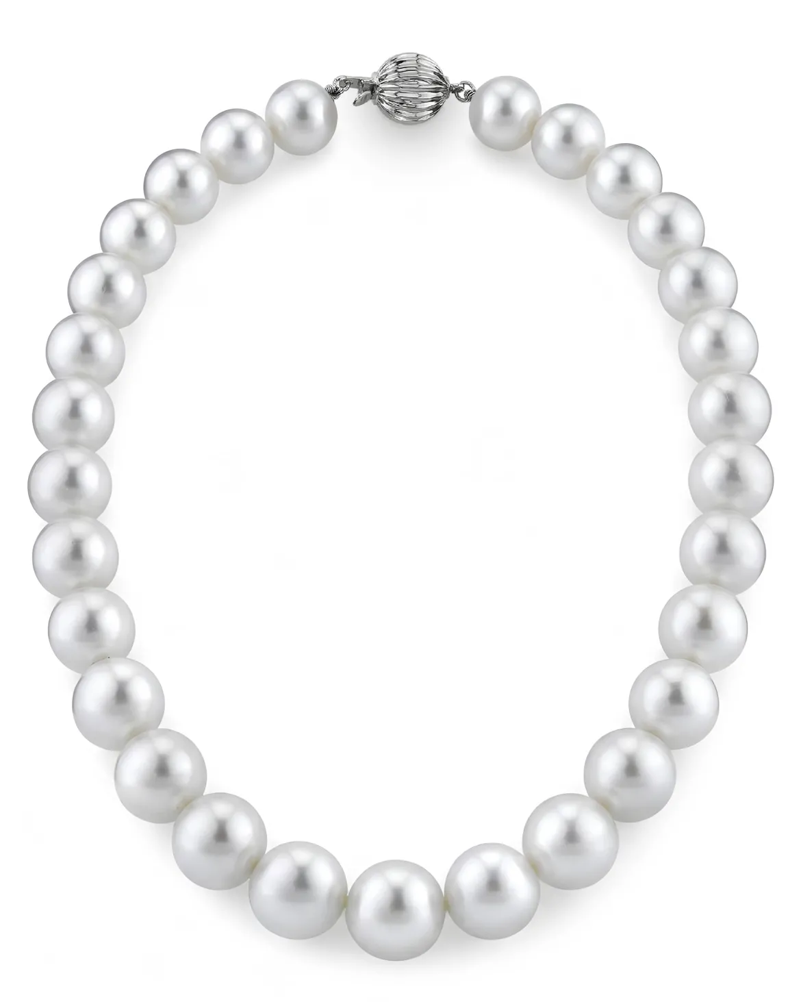 White South Sea Pearl Necklace, 13.0-15.0mm - AAAA Quality