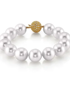 White South Sea White Pearl Bracelet, 12.0-13.0mm